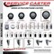 Service Caster Assure Parts 190PUBPRC4P Replacement Caster Set with Brakes, 4PK ASS-SCC-SQ20S514-PPUB-BLK-TLB-34-4 - alternate 2